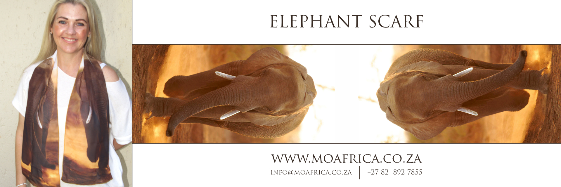 Elephant Scarf - Memoirs of Africa Photography